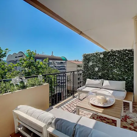 Elisa - Traversant - Terrasse - Verriere Cote D'azur 公寓