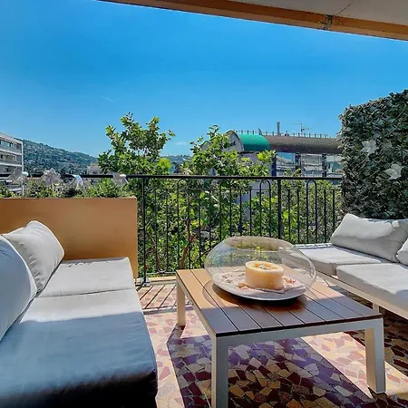 Lägenhet Elisa - Traversant - Terrasse - Verriere Cote D'azur Cannes